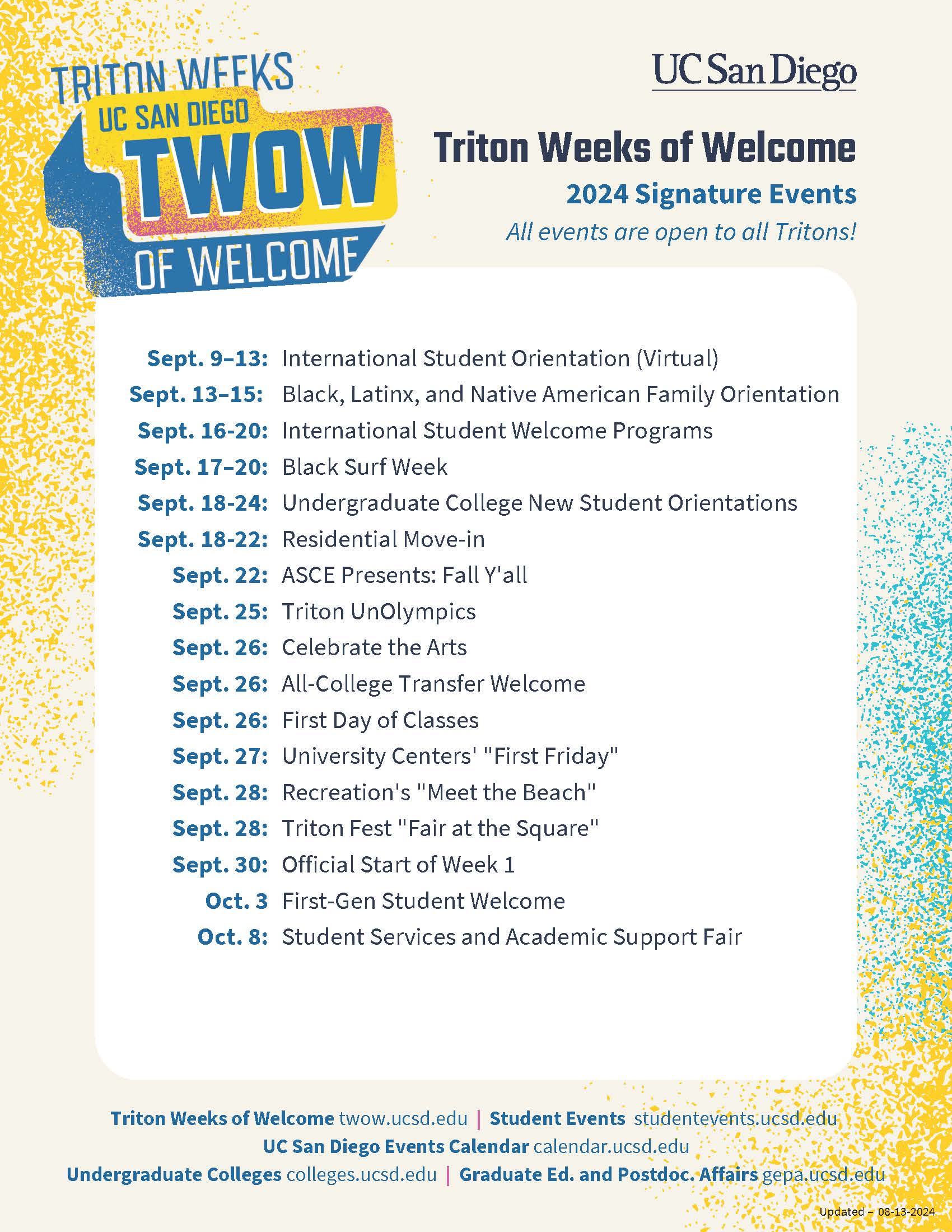 2024 TWOW Calendar